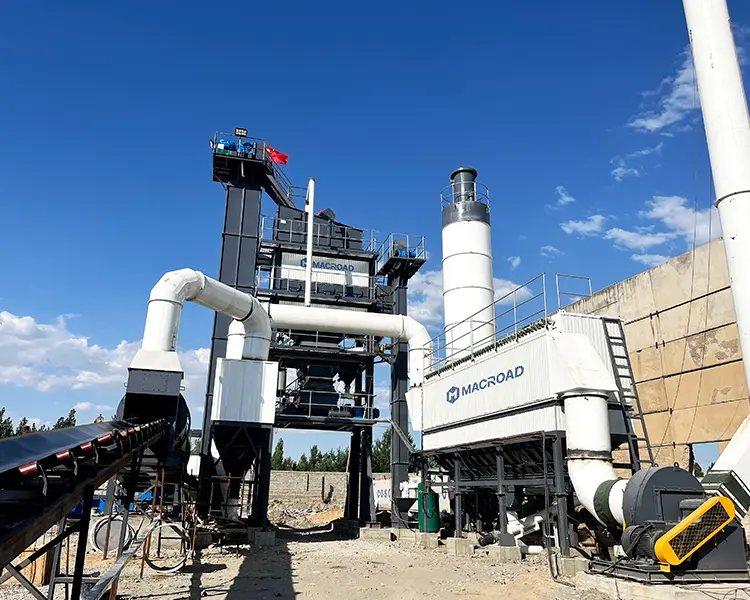 Асфальтный завод 120 т/ч в Узбекистане