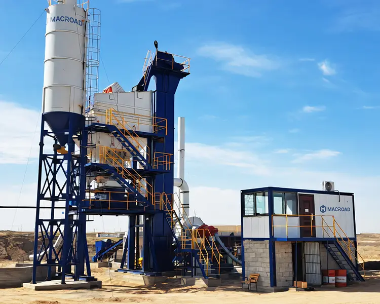 Асфальтный завод 60 т/ч в Узбекистане