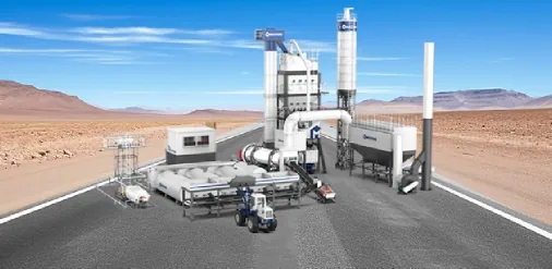 ALQ асфальтный завод Macroad