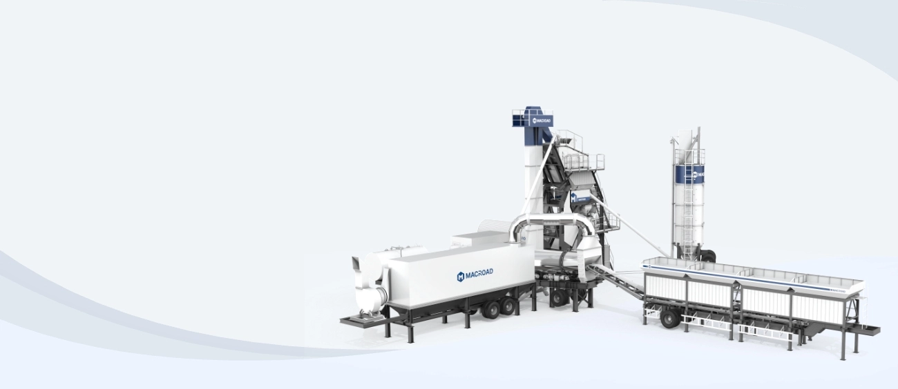 ALYQ Мобильный асфальтный завод Macroad
