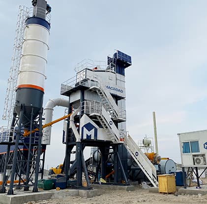 ALQ80 Асфальтобетонный завод в Киргизии