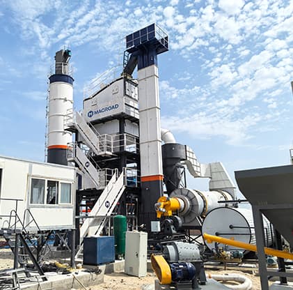 ALQ80 Асфальтобетонный завод в Киргизии