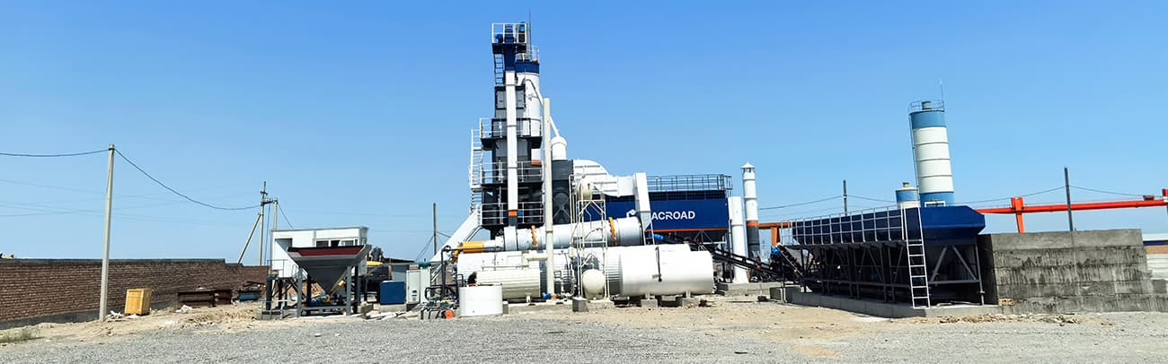 ALQ80 Асфальтобетонный завод в Киргизии