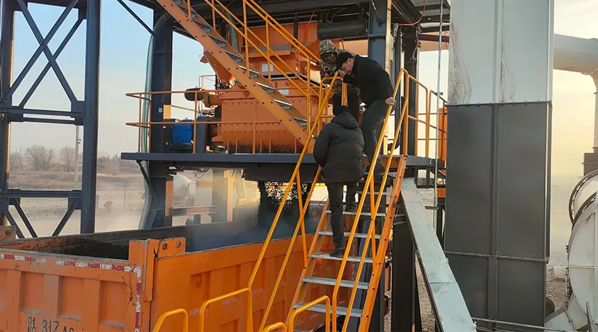 Асфальтобетонный завод ALQ120