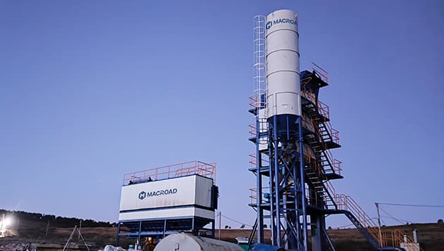 Macroad Асфальтобетонный завод 100 т/ч