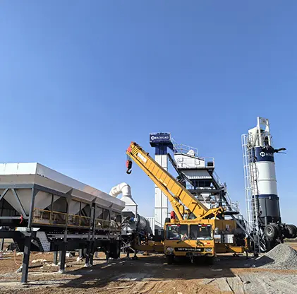 Мобильный асфальтный завод