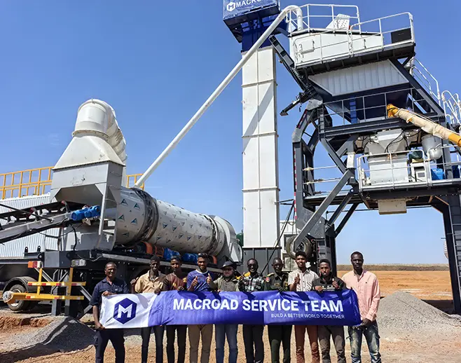 Мобильный асфальтный завод ALYQ100