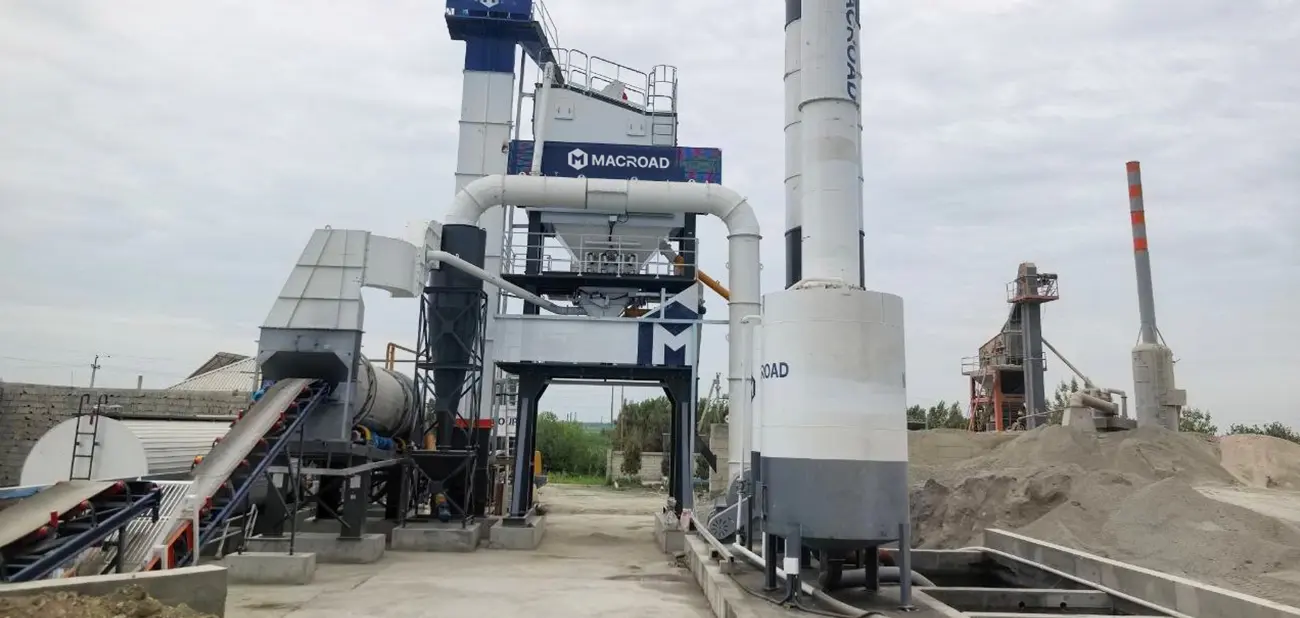 АБЗ Macroad ALQ80 в Фергане, Узбекистан